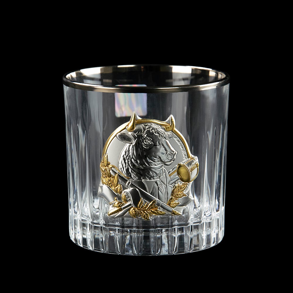 Набір кришталевих склянок Boss Crystal Келихи Лідер Платинум, 310 мл, 6 предметів (BCR6PL) - фото 5
