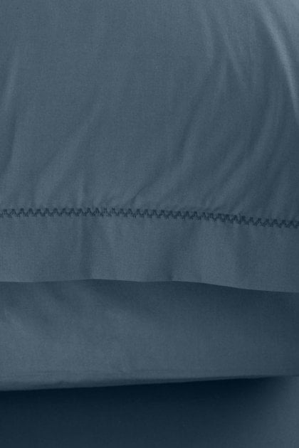 Комплект постельного белья Penelope Catherine petrol, хлопок, евро (200х160+35см), синий (svt-2000022292214) - фото 2