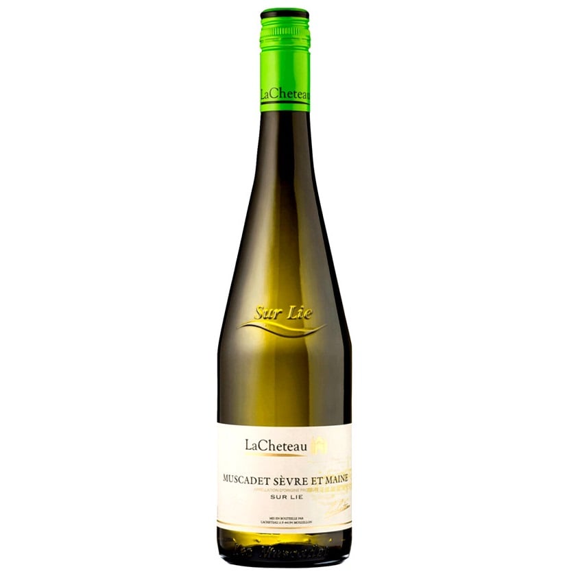 Вино LaCheteau Muscadet Sevre et Maine Sur Lie, белое, сухое, 11,5%, 0,75 л (1312580) - фото 1