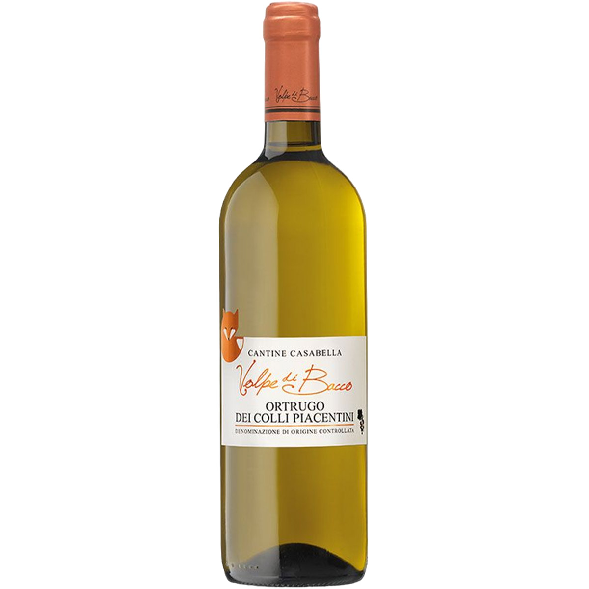 Вино игристое Volpe di Bacco Ortrugo Frizzante белое сухое 0.75 л - фото 1
