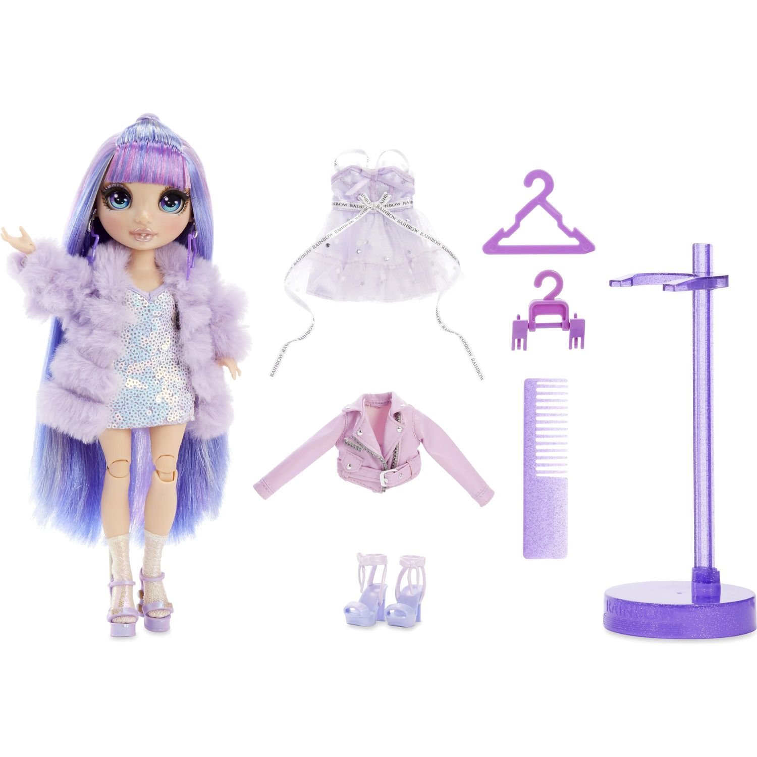 Кукла Rainbow High Виолетта, с аксессуарами, 28 см (569602) - фото 1