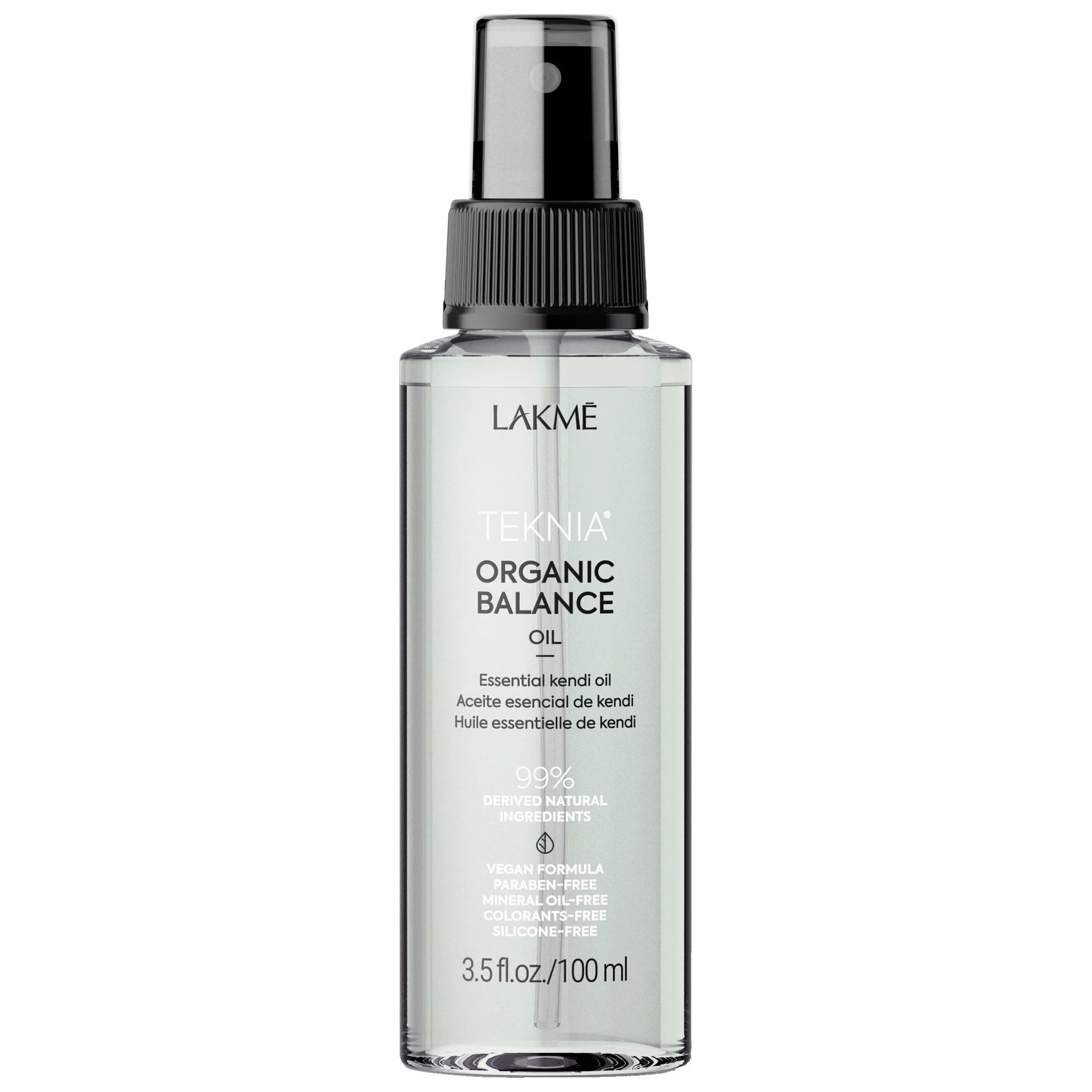Эфирное масло кенди для питания и смягчения волос Lakme Teknia Organic Balance Oil 100 мл - фото 1