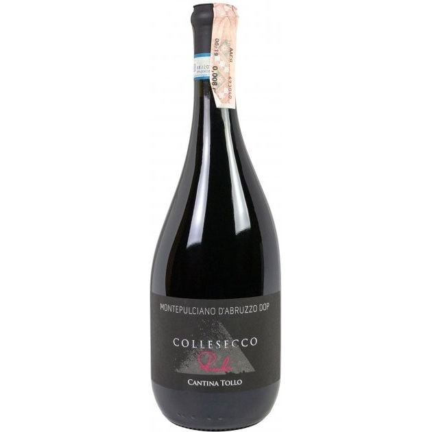Вино Colle Secco Rubi Montepulciano D`Abruzzo DOP, красное, сухое, 0,75 л - фото 1