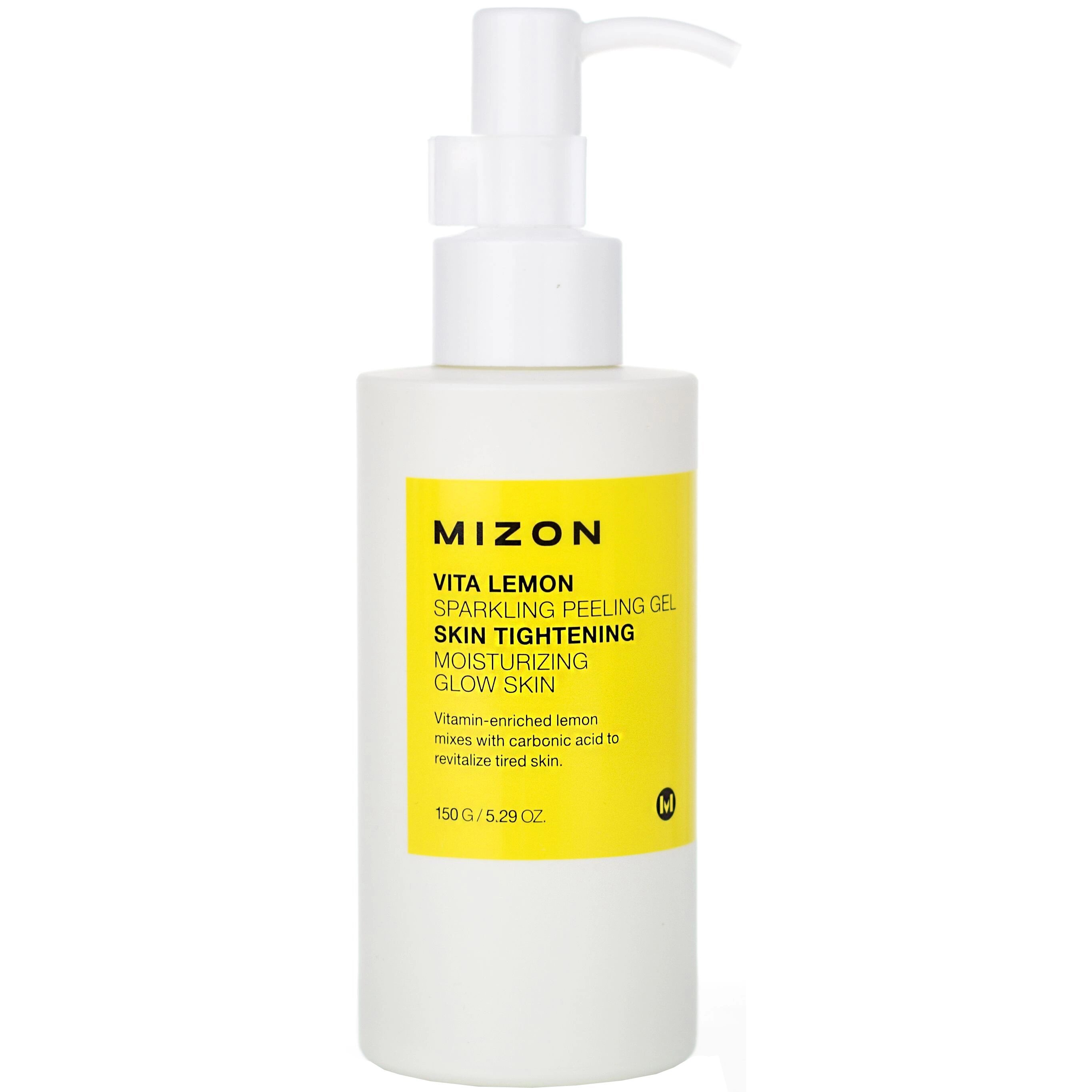 Пілінг-гель для обличчя Mizon Vita Lemon Sparkling з екстрактом лимона, 150 г - фото 1