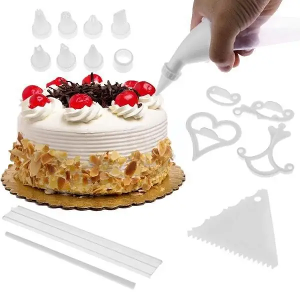 Набір для прикраси тортів Supretto Cake Decorator, білий, 100 предметів - фото 2