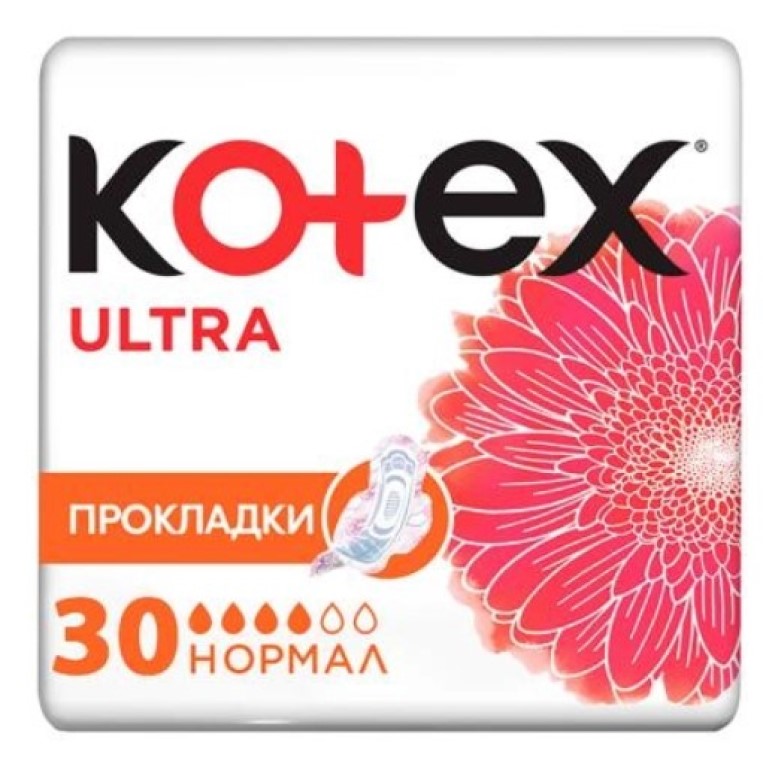 Прокладки гігієнічні Kotex Ultra Normal 30 шт. - фото 1