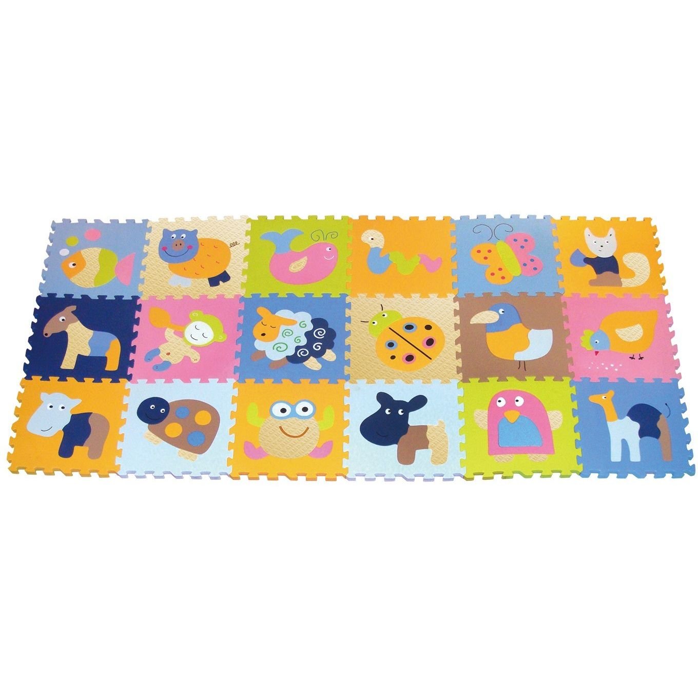Ігровий килимок-пазл Baby Great Чарівний світ, 184х92 см (GB-M1218ABL) - фото 1