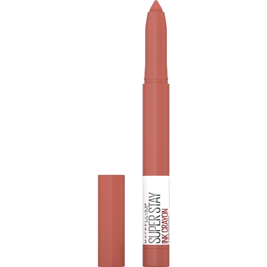 Губная помада-карандаш Maybelline New York Super Stay Ink Crayon, тон 100 (Темный розовый Матовый), 2 г (B3331500) - фото 1