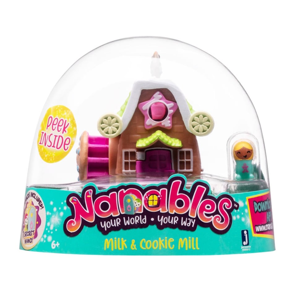 Игровой набор Nanables Small House Город сладостей Печенье с молоком (NNB0012) - фото 1
