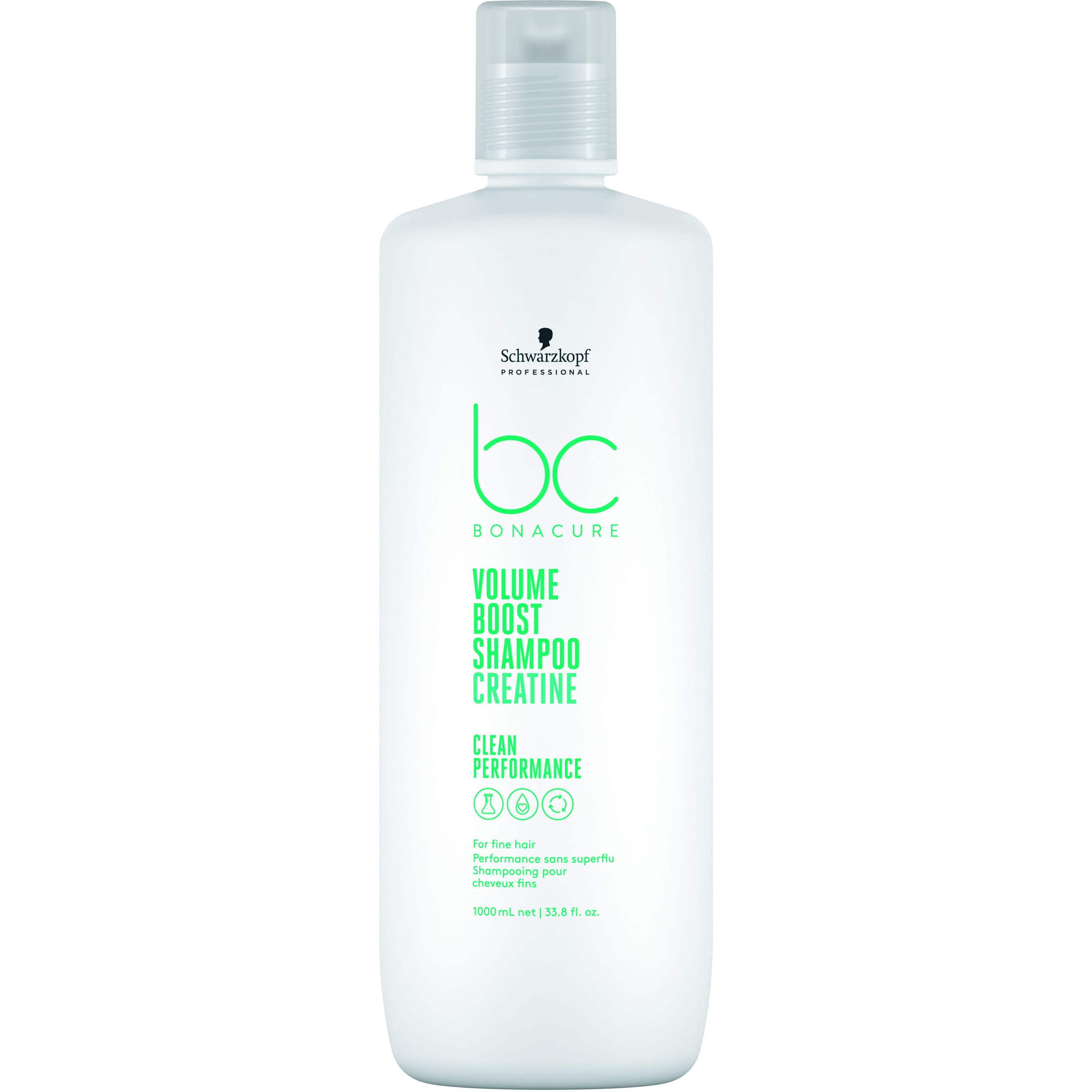 Шампунь для тонкого волосся Schwarzkopf Professional BC Bonacure Volume Boost Shampoo Ceratine 1 л - фото 1