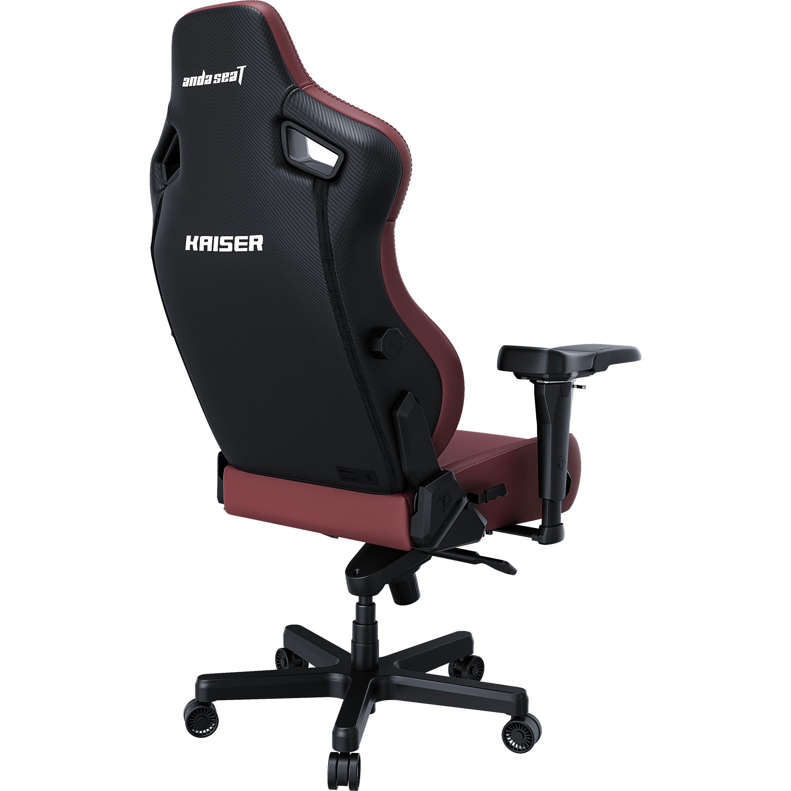 Кресло игровое Anda Seat Kaiser 4 Size XL Maroon Premium PVC (AD12YDDC-XLL-20-A-PV/C) - фото 7