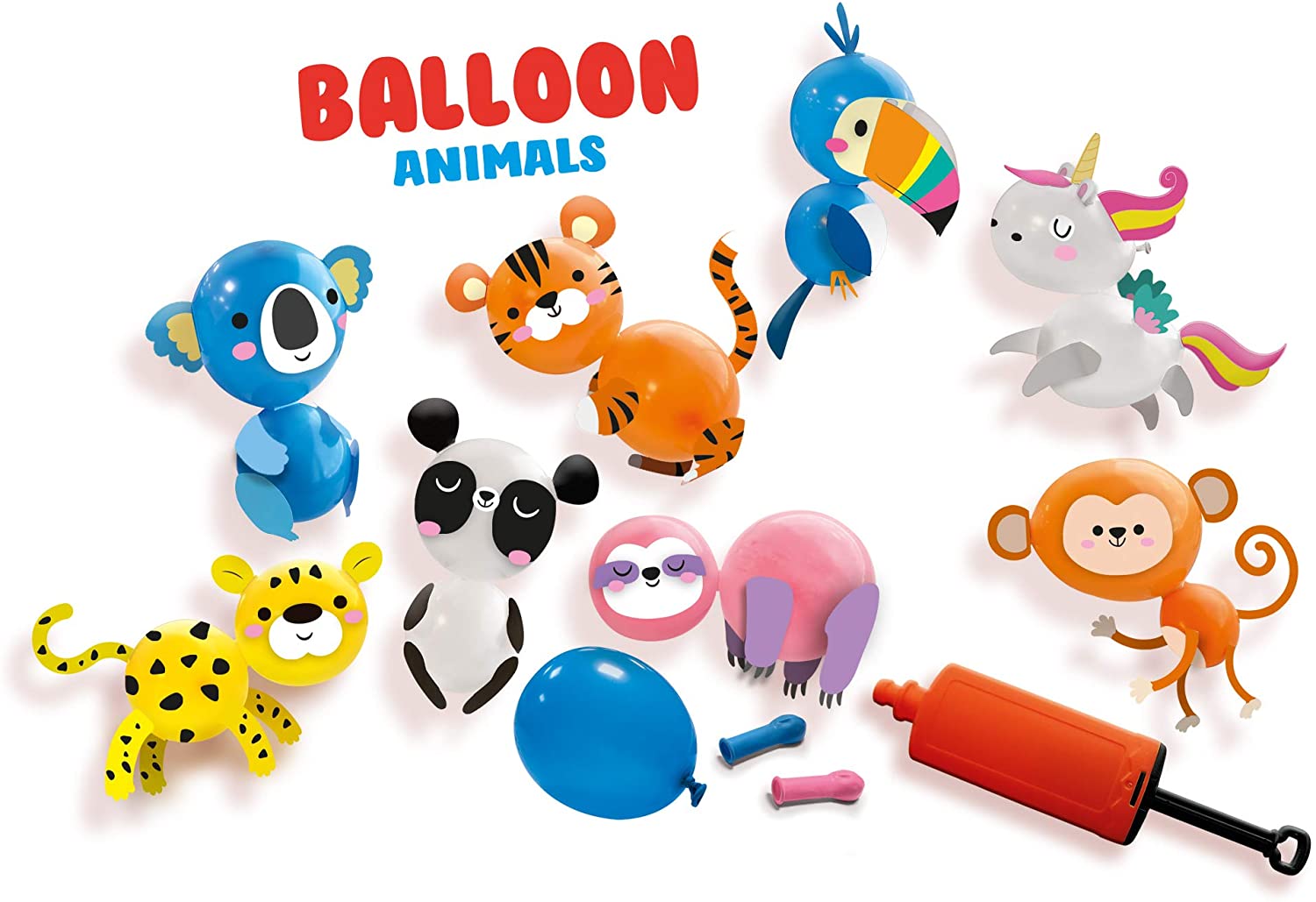 Набір для творчості SES Creative Тварини з повітряних кульок (14649S) - фото 3