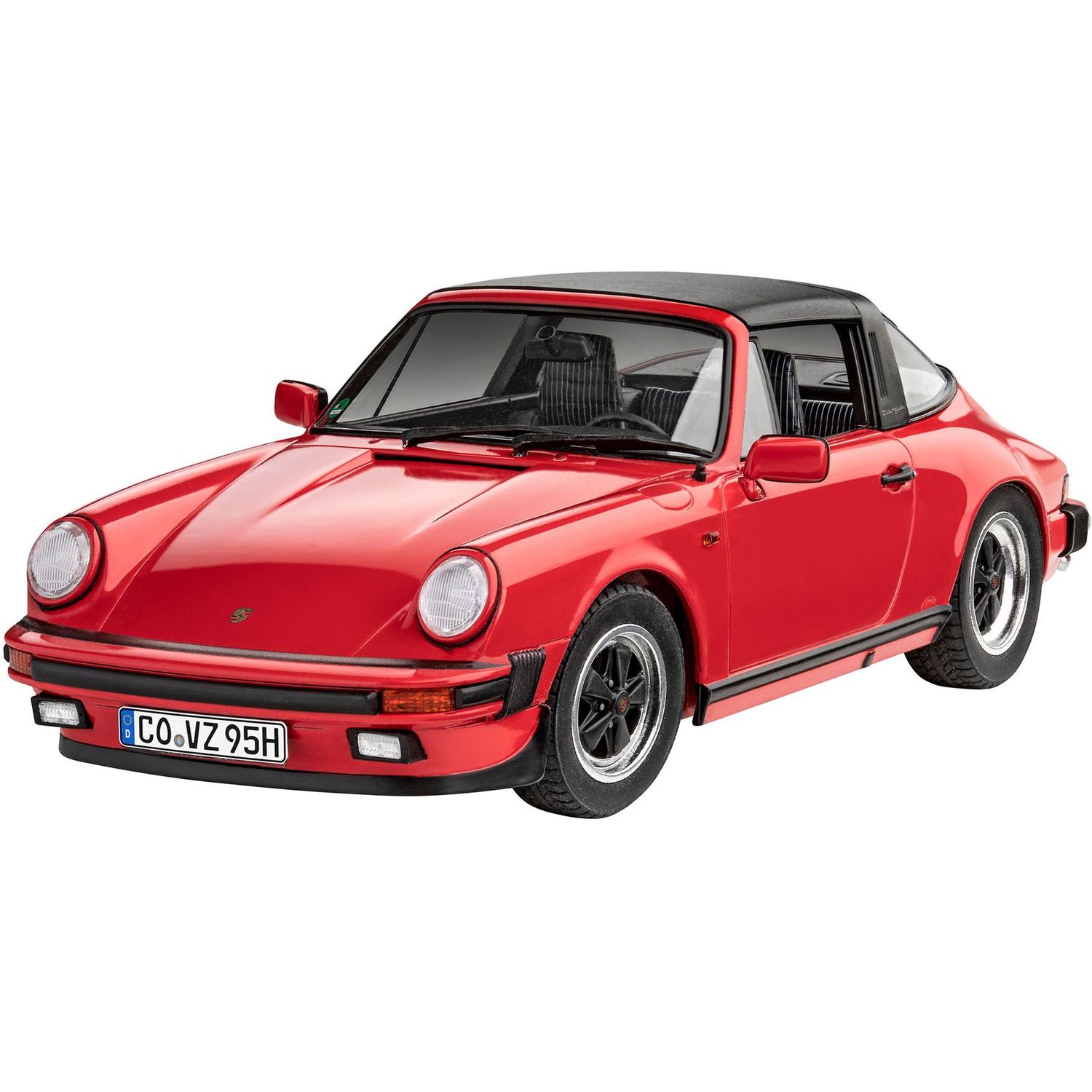 Збірна модель Revell Автомобіль Porsche 911 Carrera 3.2 Targa рівень 3, масштаб 1:24, 114 деталей (RVL-67689) - фото 4