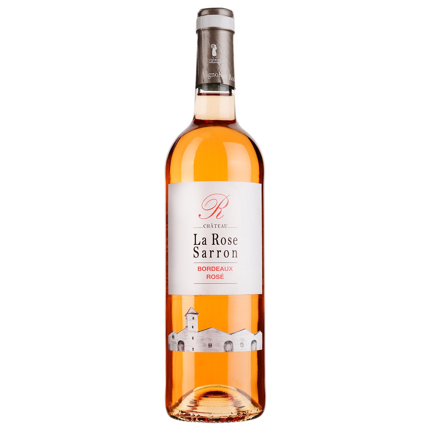 Вино Chateau La Rose Sarron Bordeaux AOP, розовое, сухое, 0,75 л (917851) - фото 1