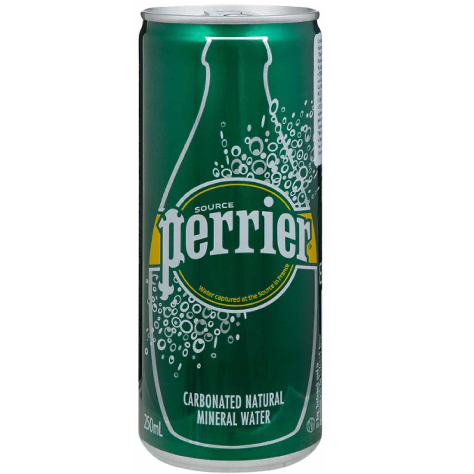 Минеральная газированная вода Perrier 0.25 мл - фото 1