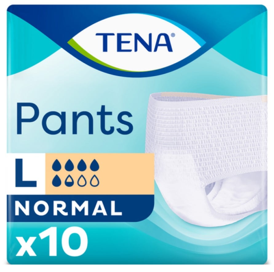 Трусы-подгузники для взрослых Tena Pants Normal Large, 10 шт. - фото 1