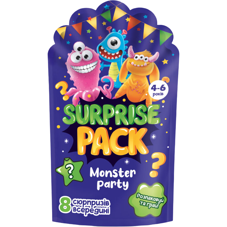 Набір сюрпризів Vladi Toys Surprise pack Monster party (VT8080-03) - фото 1