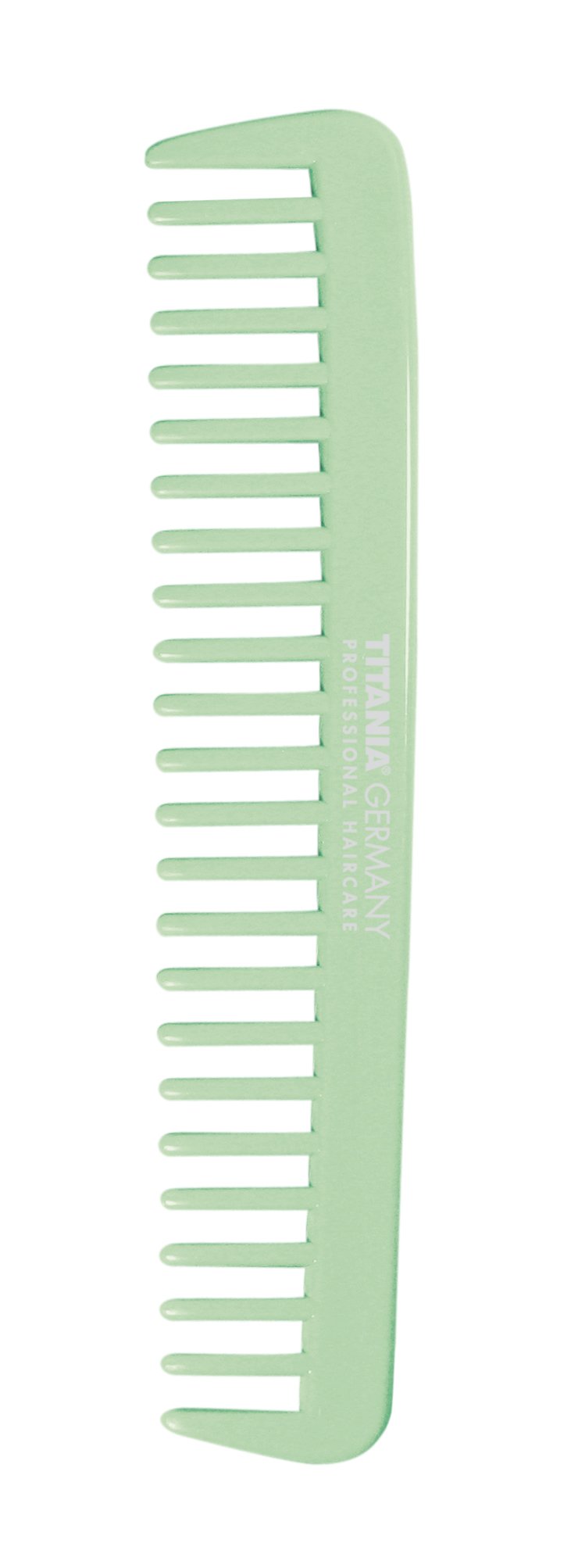 Гребінець для густого волосся Titania, 18,5 см, зелений (1814-6 зел) - фото 1