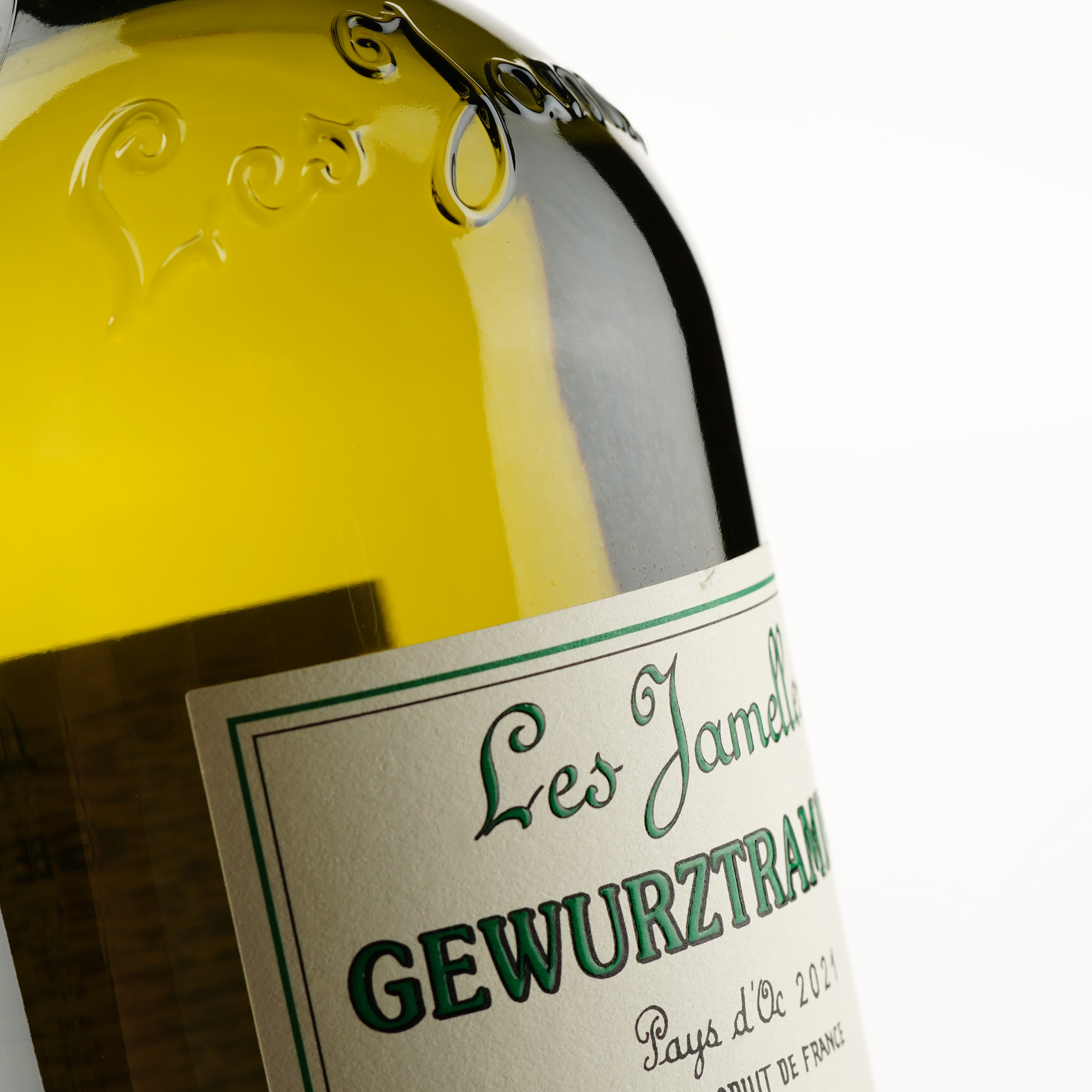 Вино Les Jamelles Gewurztraminer белое сухое, 0,75 л, 13,5% (788416) - фото 3