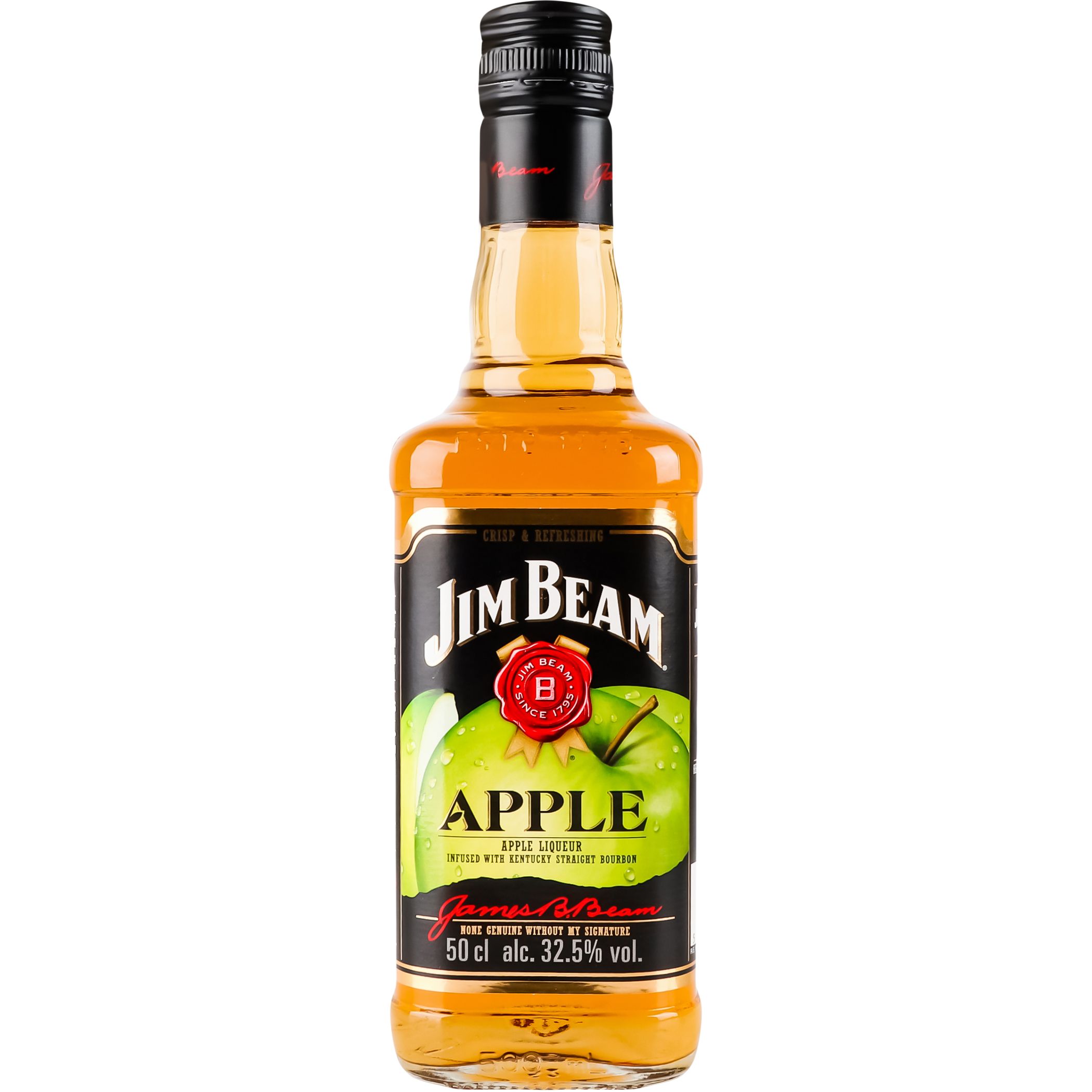 Ликер Jim Beam Apple 32.5% 0.5 л - фото 1