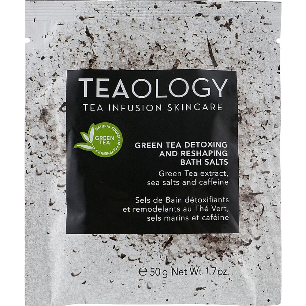 Соль для ванны Teaology Green tea Детокс и моделирование 50 г - фото 1