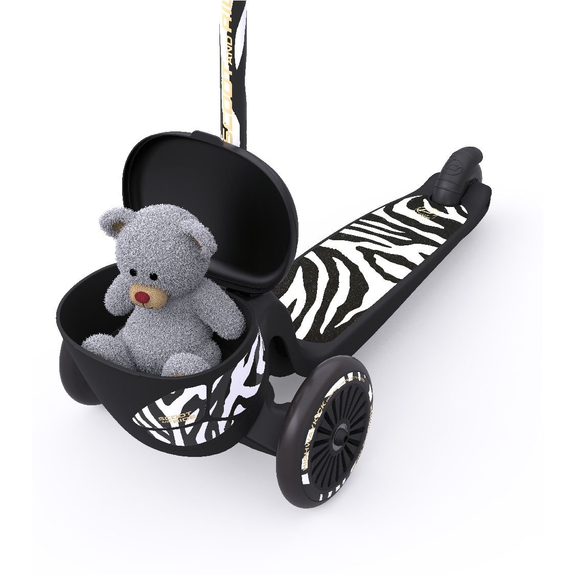 Самокат Scoot and Ride Highwaykick-2 Lifestyle Зебра (SR-210201-ZEBRA) - фото 9