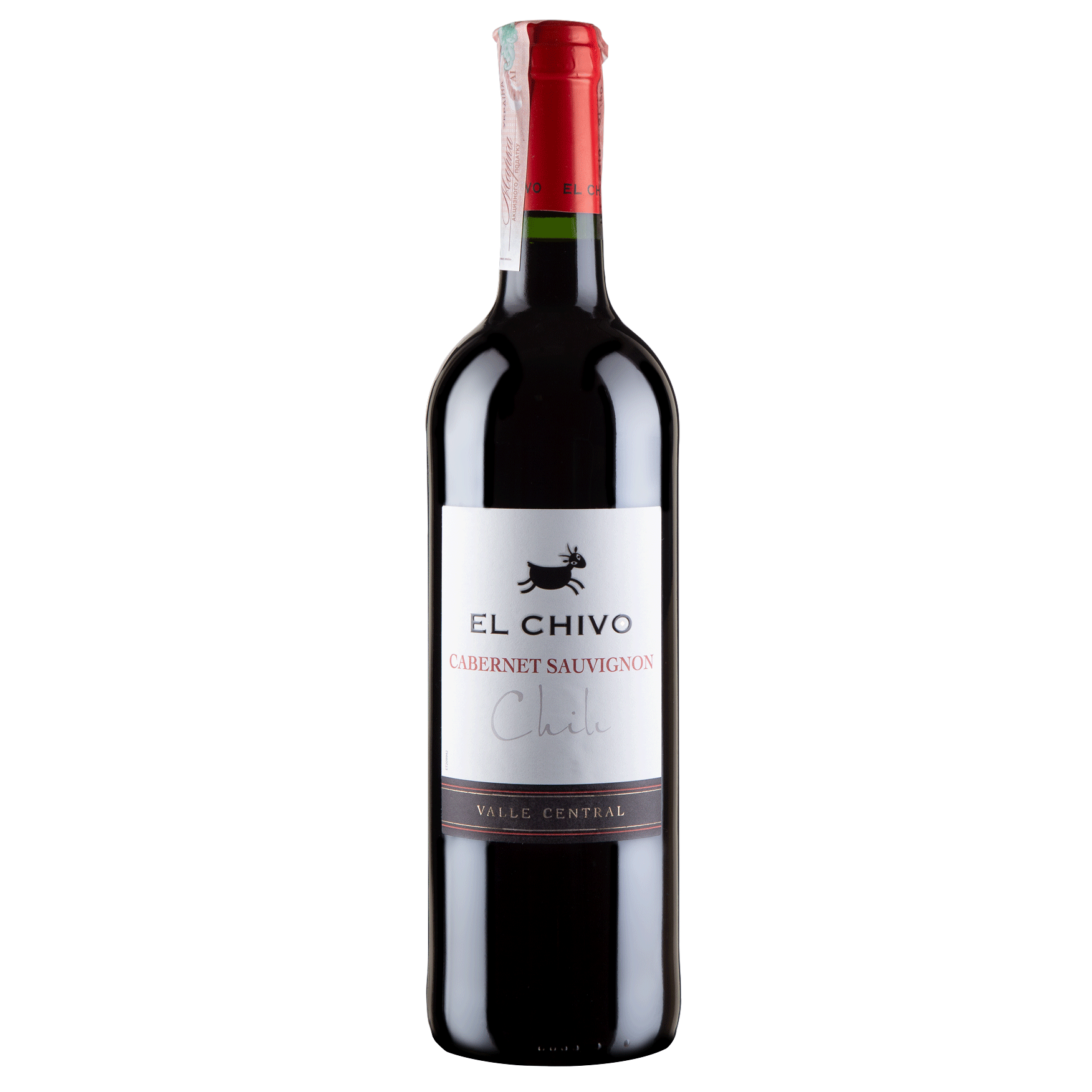 Вино El Chivo Cabernet Sauvignon, червоне, сухе, 13%, 0,75 л - фото 1