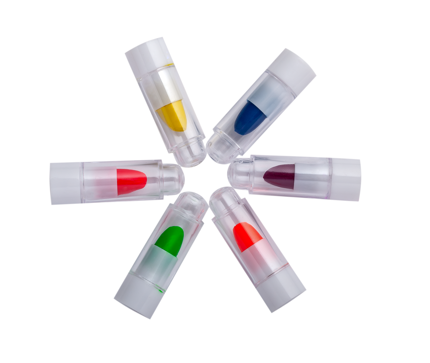 Олівці для гриму обличчя і тіла ZiBi Kids Позитив 6 кольорів (ZB.6569) - фото 2