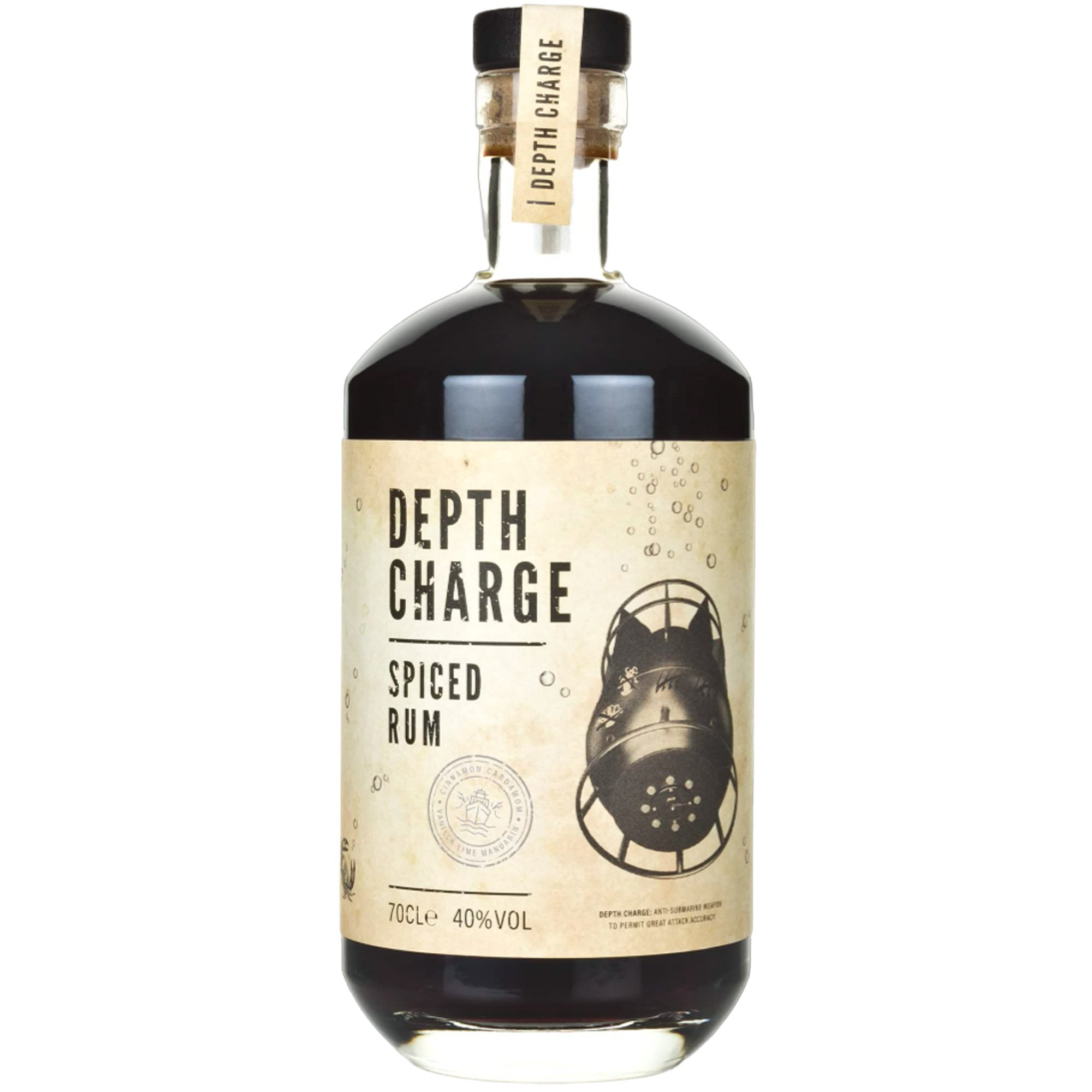 Ром Depth Charge Spiced Rum 40% 0.7 л - фото 1
