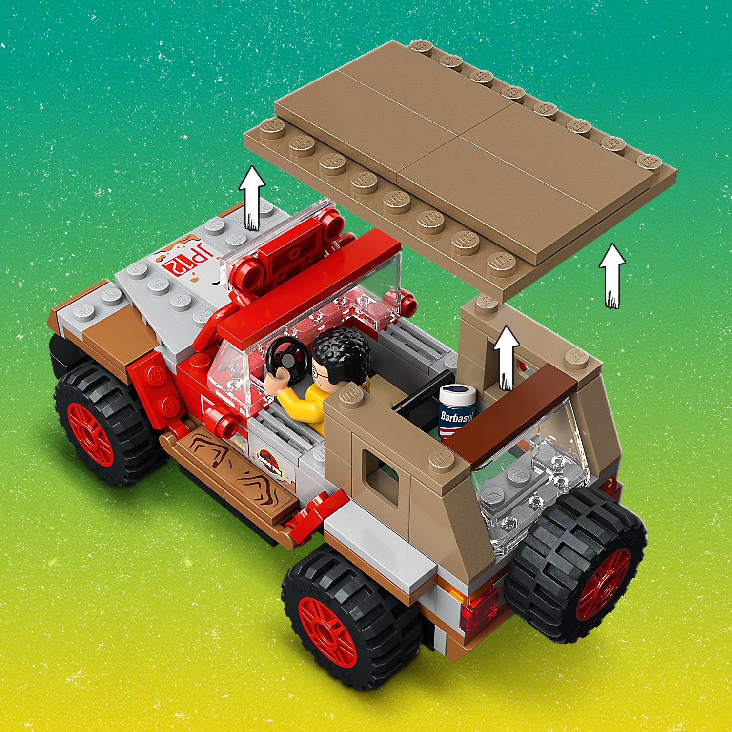 Конструктор LEGO Jurassic World Засада дилофозавра, 211 деталь (76958) - фото 8