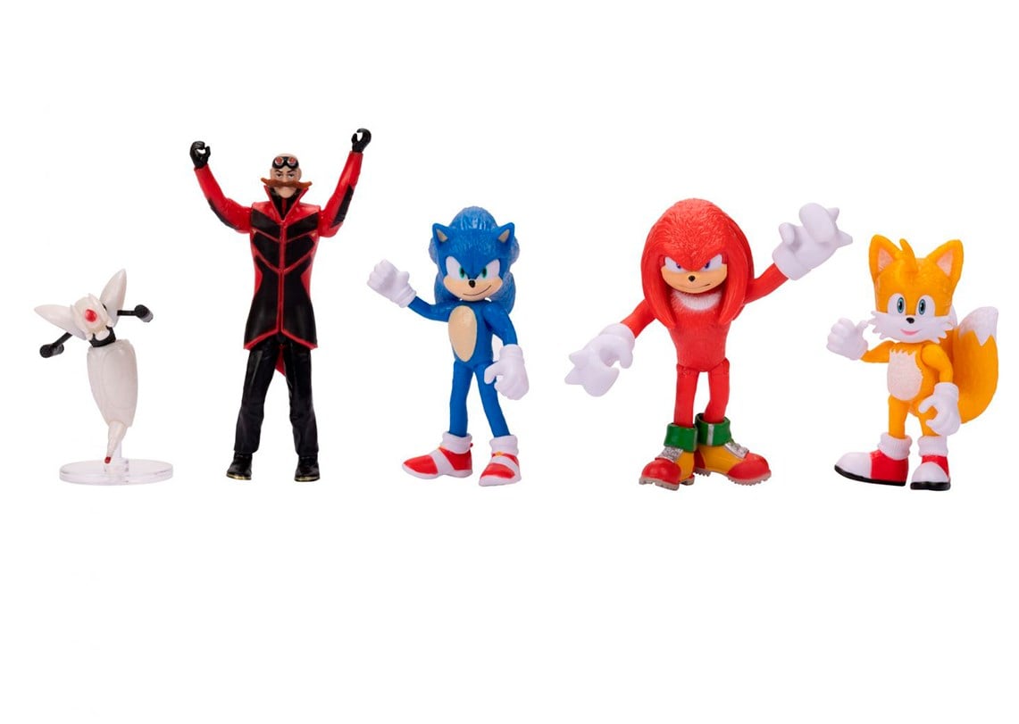 Набор игровых фигурок Sonic the Hedgehog 2 Соник и друзья, 5 фигурок, 6 см (412684) - фото 8