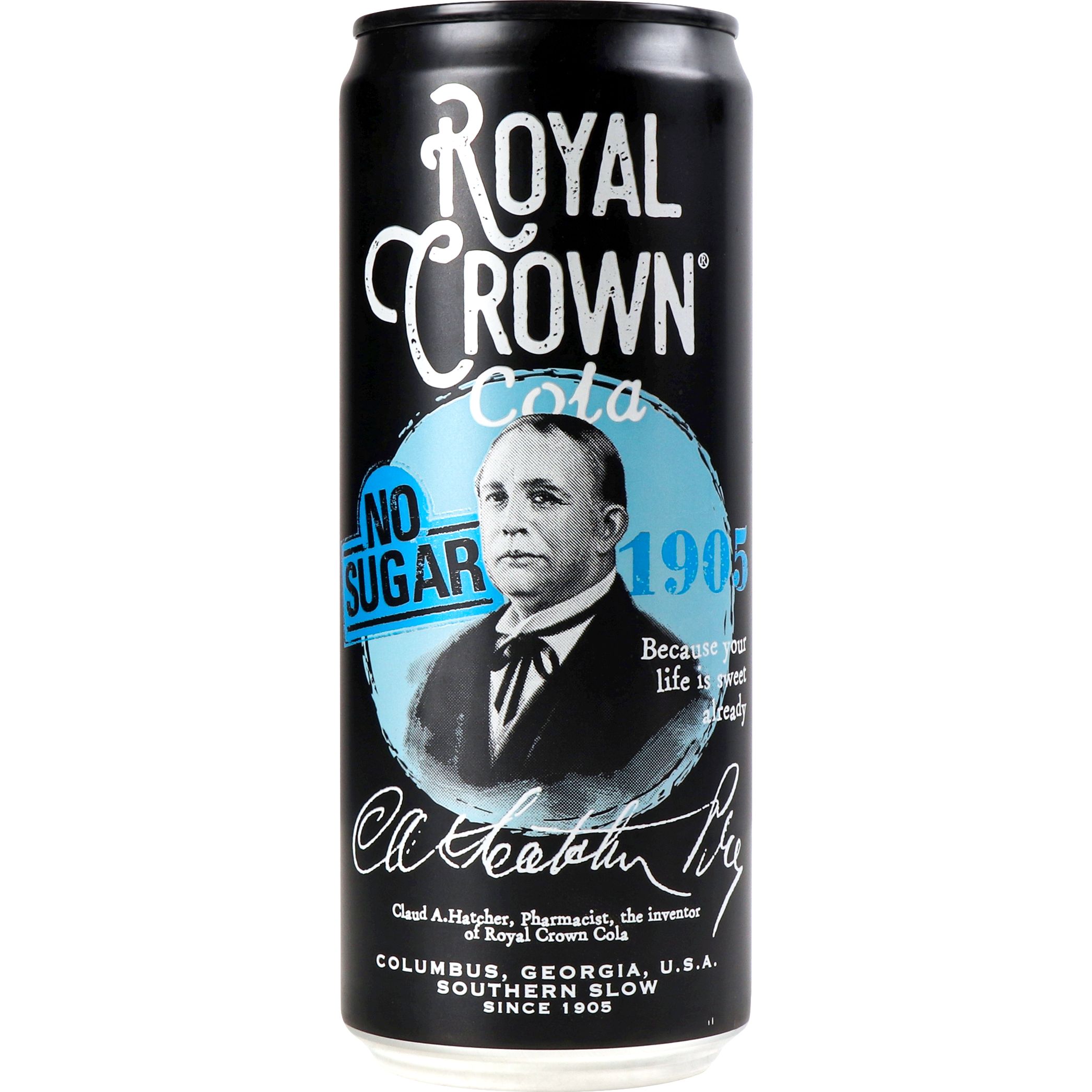 Напій Royal Crown Cola без цукру безалкогольний 0.33 л - фото 1