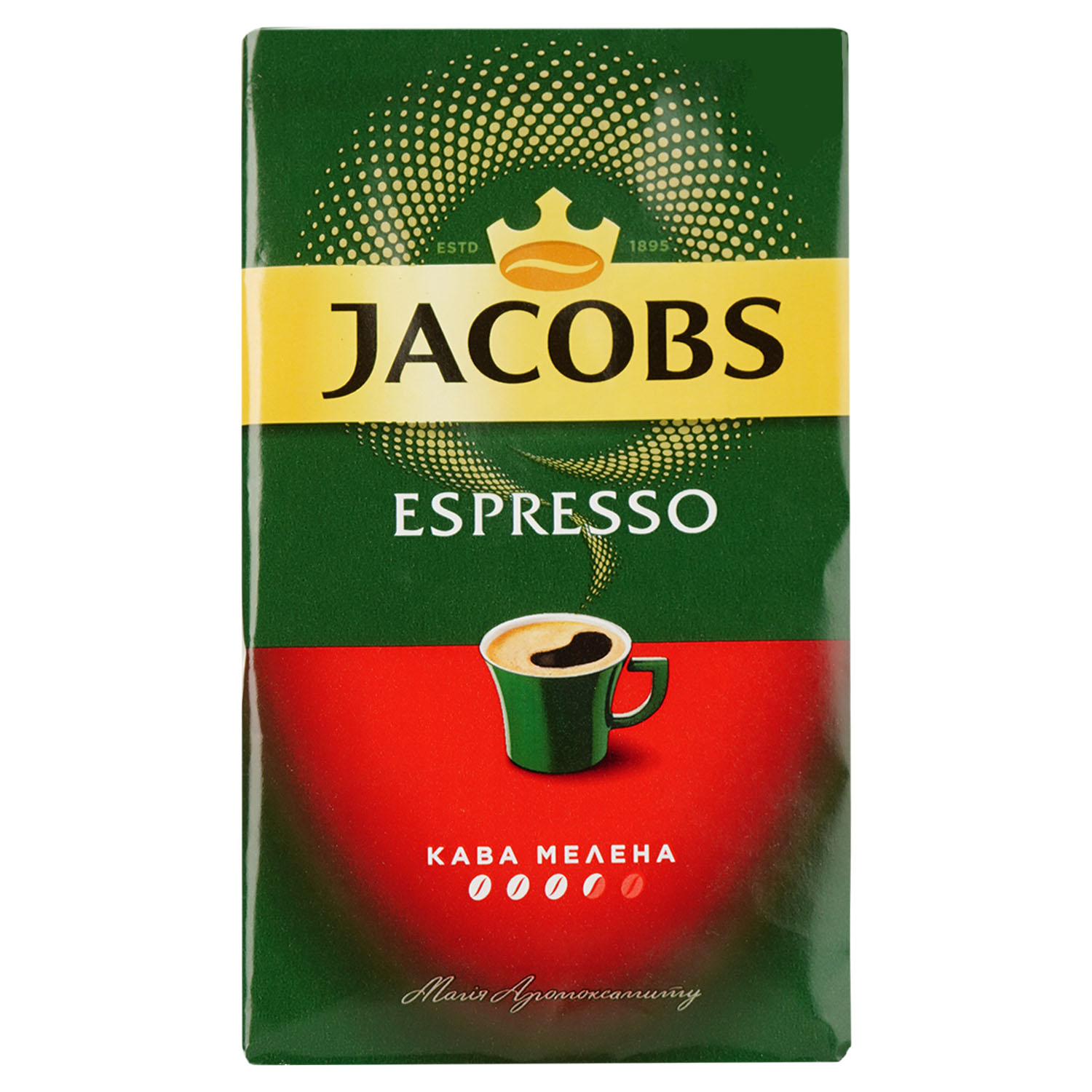 Кава мелена Jacobs Espresso, 230 г (823825) - фото 1