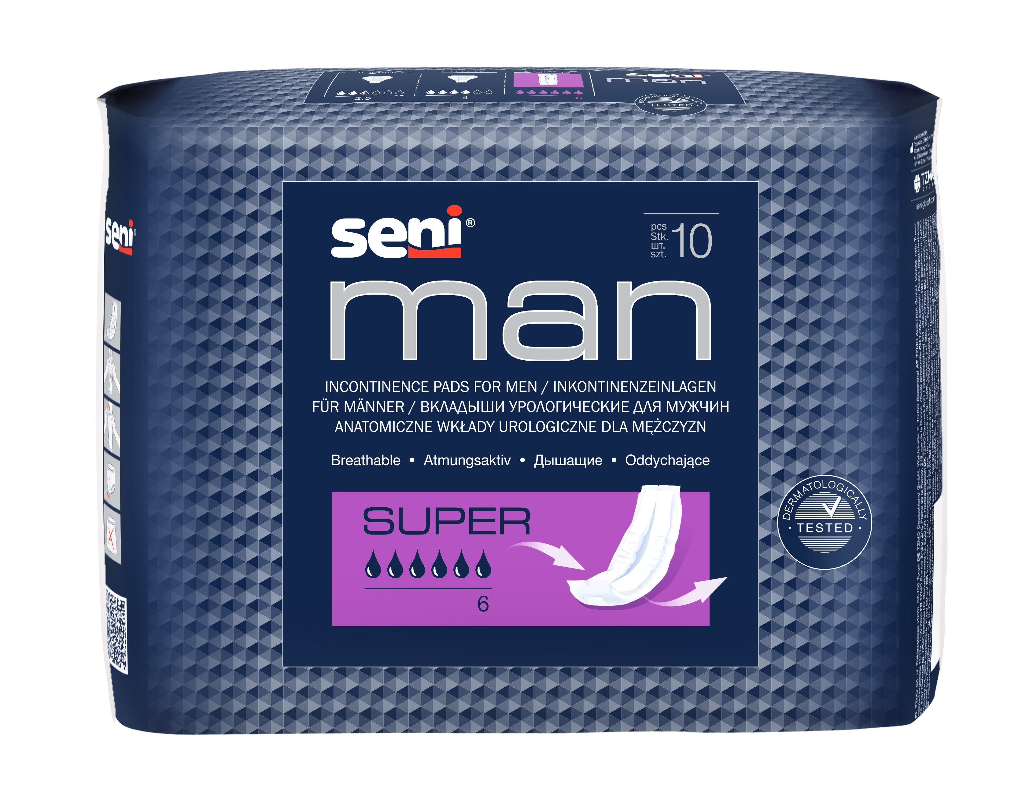 Урологічні прокладки Seni Man Super 10 шт. - фото 2