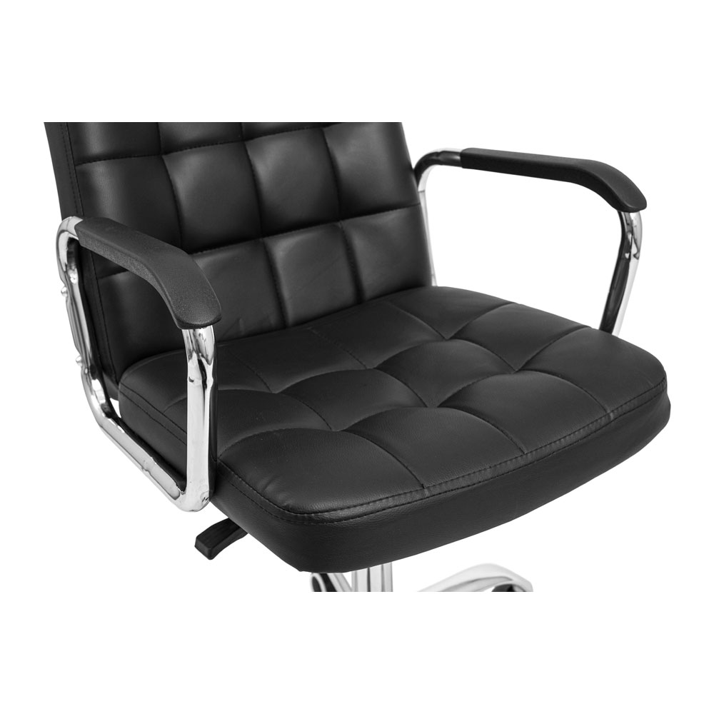 Кресло офисное Richman Брукс Хром Пиастра черный (RCM-1022) - фото 6