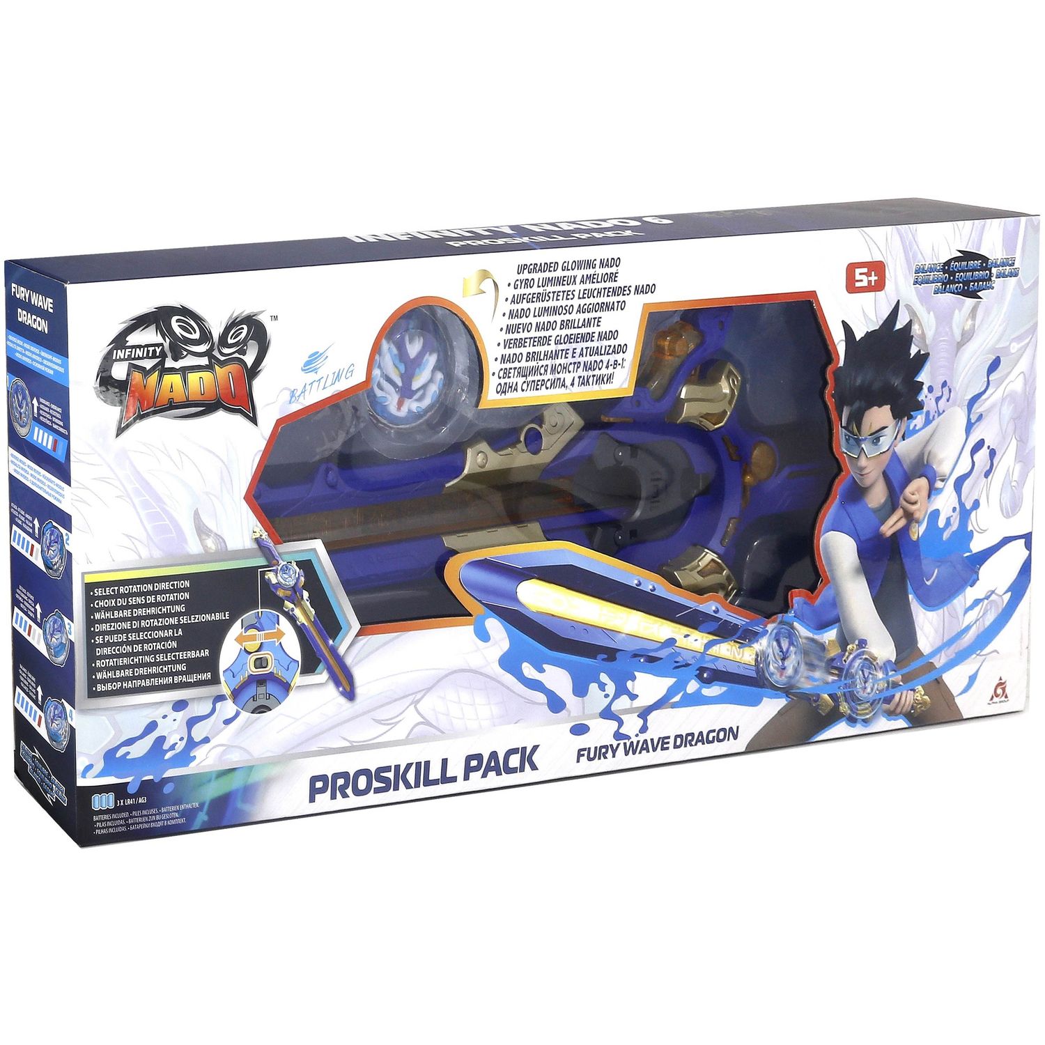 Волчок Auldey Infinity Nado VI Proskill Pack Fury Wave Dragon (EU654211) - фото 3