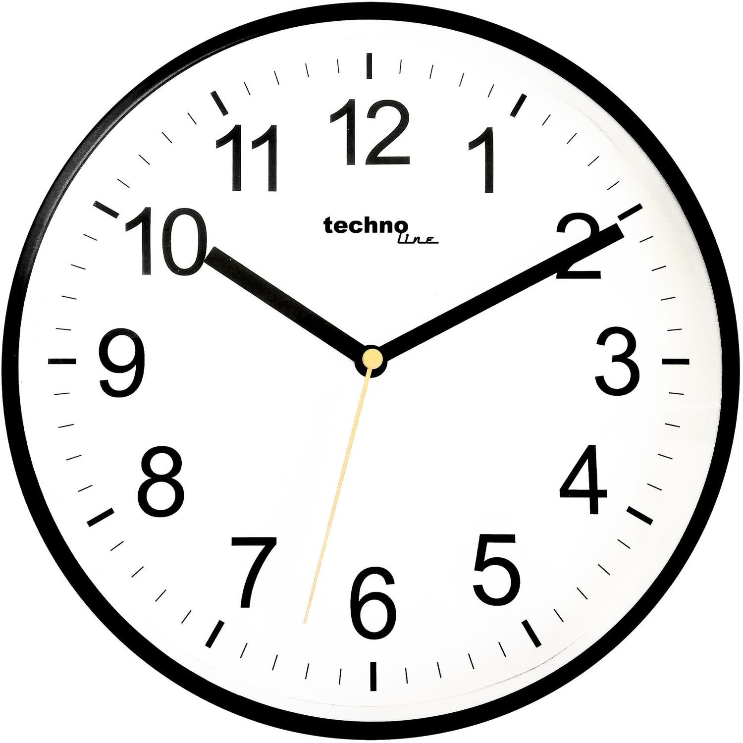 Photos - Wall Clock Technoline Годинник настінний  WT630 White/Black  (WT630)