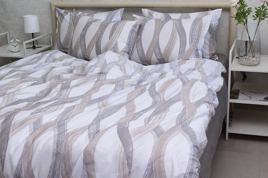 Комплект постельного белья TAG Tekstil с компаньоном 1.5-спальный 000267430 (S541) - фото 4