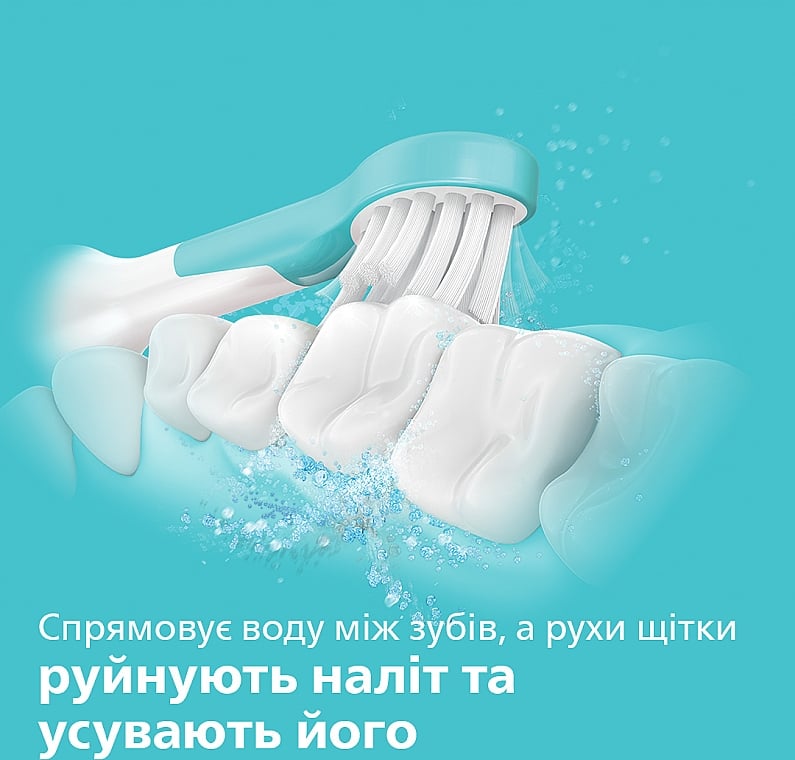 Насадки для зубної щітки Philips Sonicare For Kids 2 шт. (HX6032/33) - фото 2