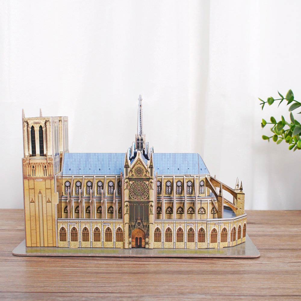 Пазл 3D CubicFun Notre-Dame-de-Paris, 53 елемента (C242h) - фото 5