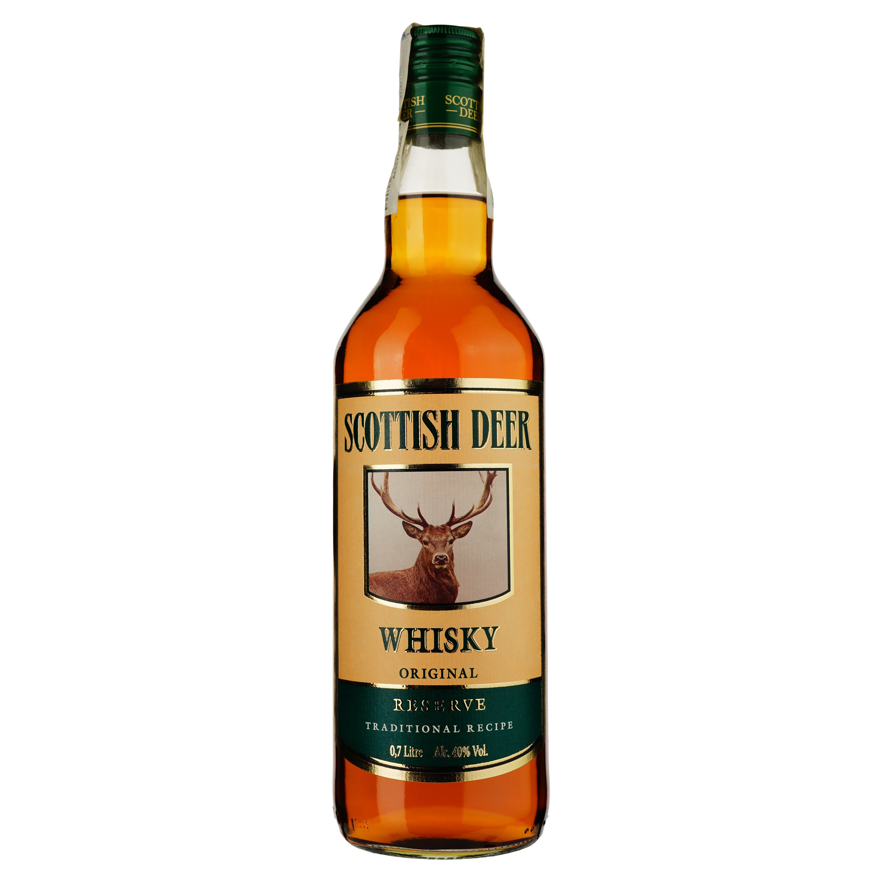 Виски Scottish Deer 3 года выдержки, 40%, 0,7 л (8000017106823) - фото 1