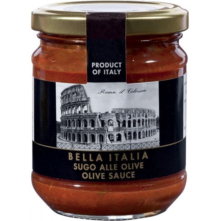 Соус Bella Italia Томатный с оливками 180 г (949388) - фото 1