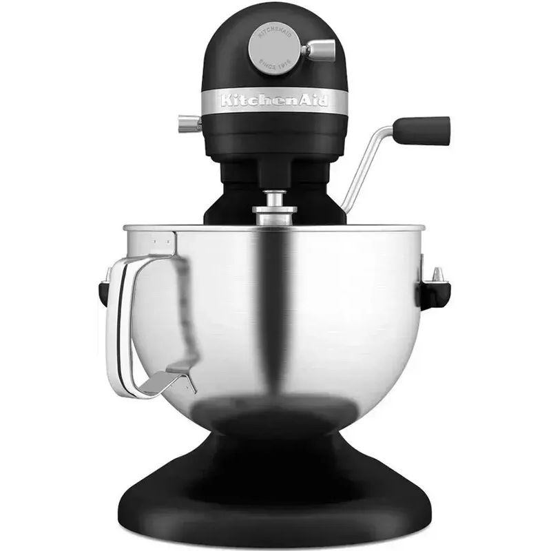 Планетарний міксер KitchenAid Artisan з підйомною чашею 5.6 л чорний матовий (5KSM60SPXEBM) - фото 3