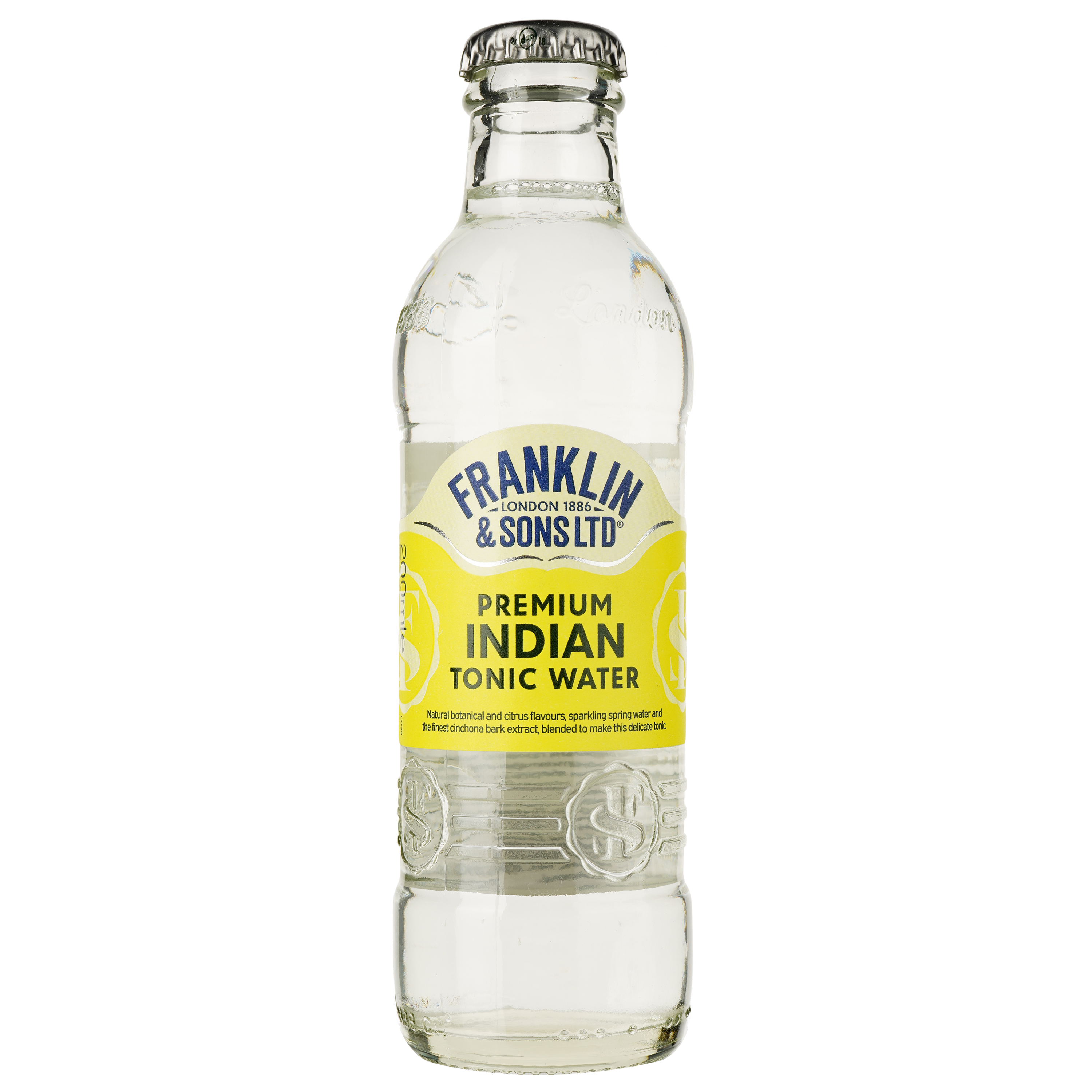 Напиток Franklin & Sons Premium Indian Tonic Water безалкогольный 200 мл (45787) - фото 1