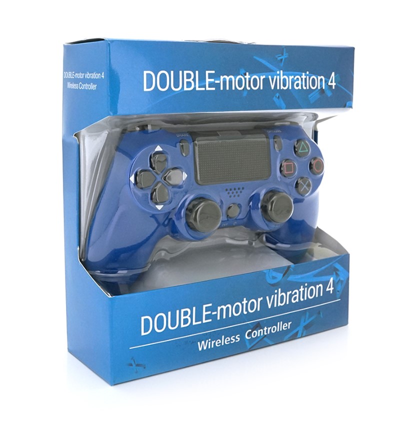 Геймпад джойстик Doubleshock Wireless PS4 Double Motor Vibration DualShock 4 Blue - фото 5