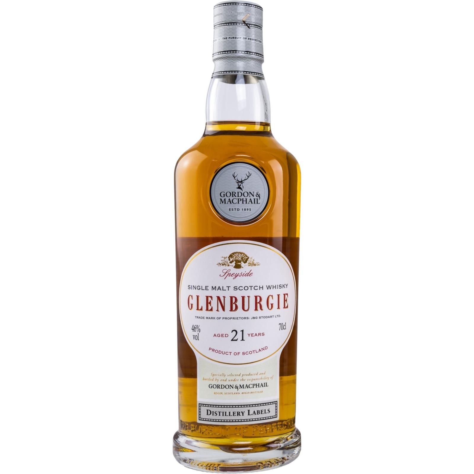 Віскі Glenburgie 21 yo Gordon & MacPhail Single Malt Scotch Whisky 46% 0.7 л - фото 1