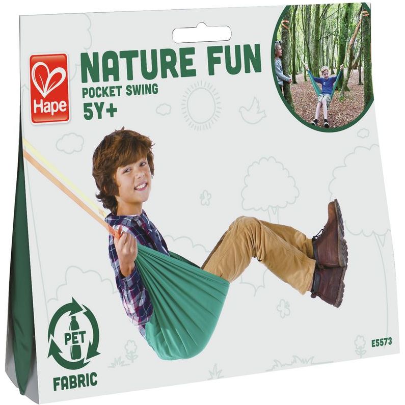 Дитячий гамак Hape Nature Fun 130 см зелений (E5573) - фото 7