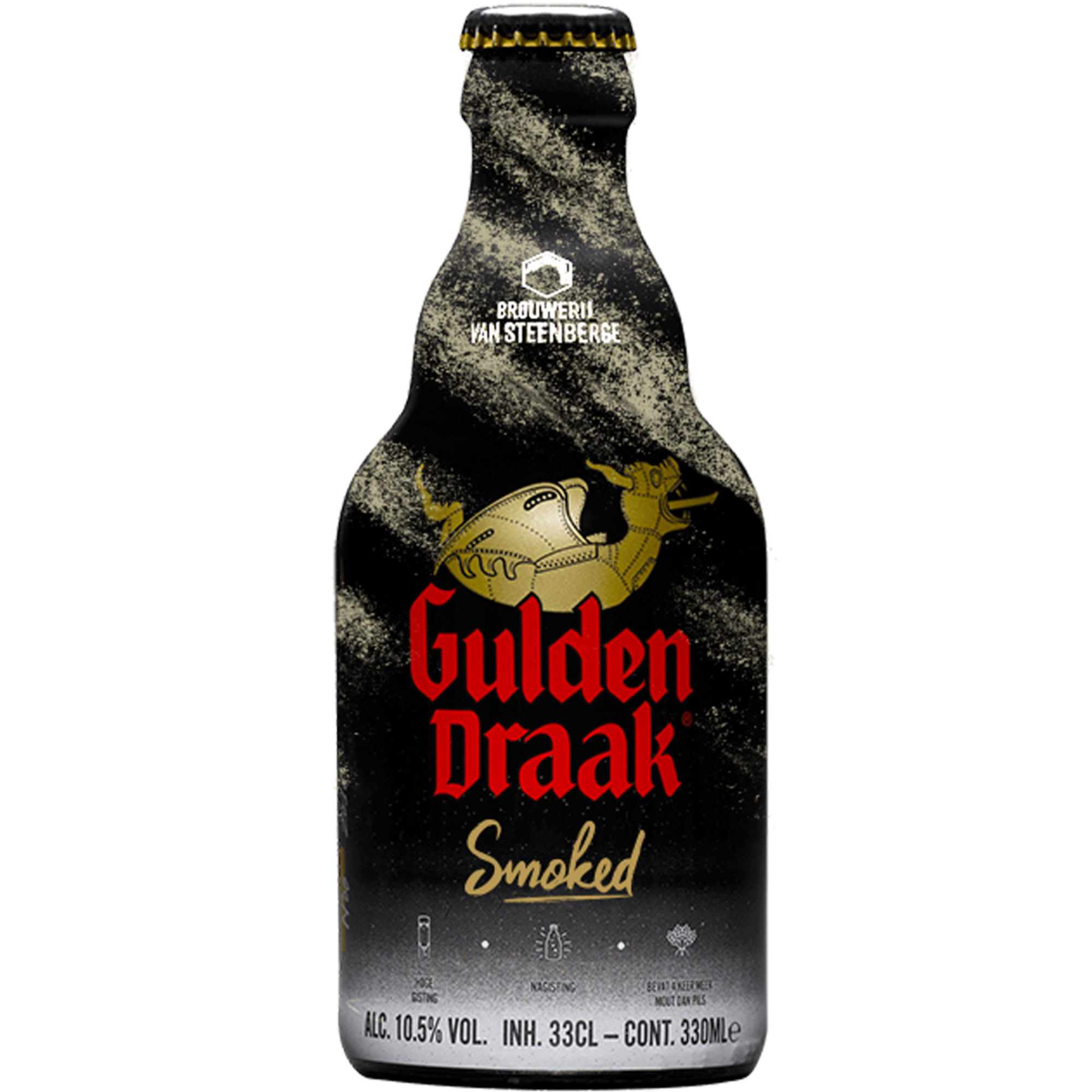 Пиво Gulden Draak Smoked янтарне 10.5% 0.33 л - фото 1