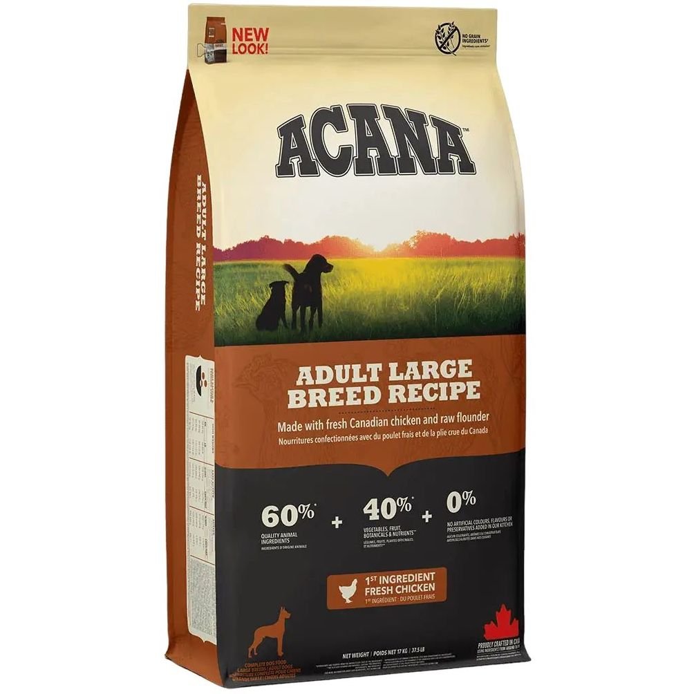Сухий корм для собак Acana Adult Large Breed Recipe, 17 кг - фото 1