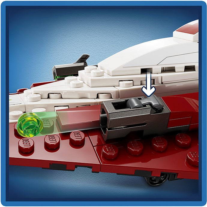 Конструктор LEGO Star Wars Джедайський винищувач Обі-Вана Кенобі, 282 деталь (75333) - фото 7